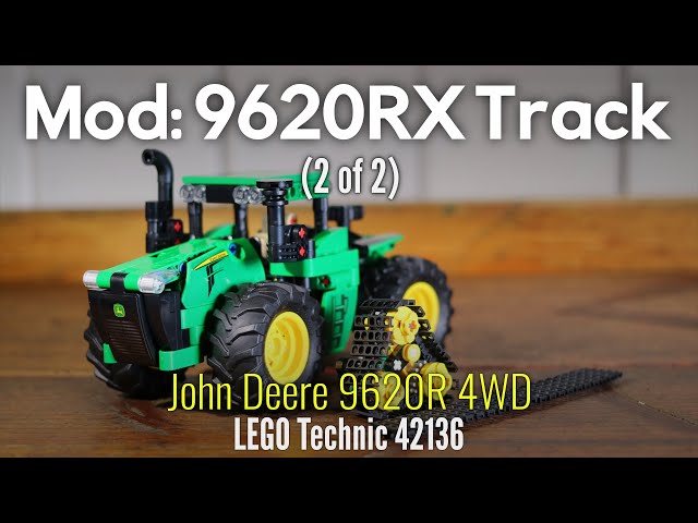 LEGO Mod: 9620RX Tracks - Version 2 of 2 on John Deere 9620R Technic 42136  - YouTube