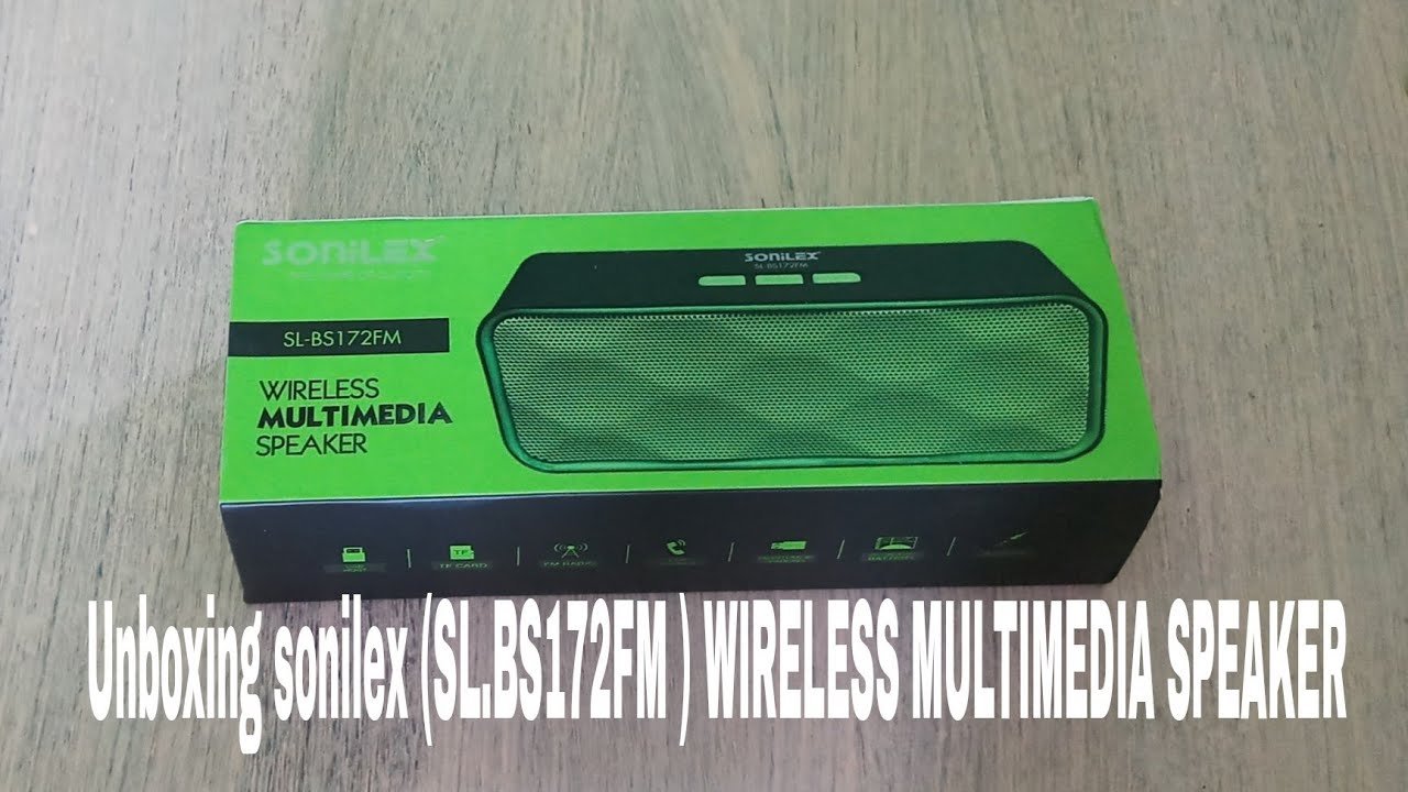 sonilex bluetooth speaker sl bs131fm price