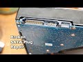 6TBHDDの折れたSATA端子を直す件 Broken SATA plug repair