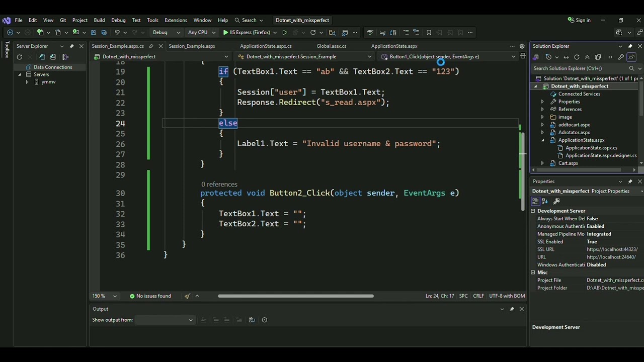 ASP.NET Session State  | Step-by-Step Tutorial