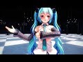 【MMD 】 初音ミクでゴーストルール 【紳士向け】