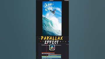 Parallax effect in DaVinci Resolve