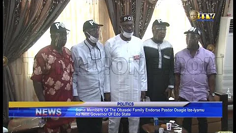 Some members of the Obaseki Family endorse Pst. Osagie Ize-Iyamu as next governor of Edo State
