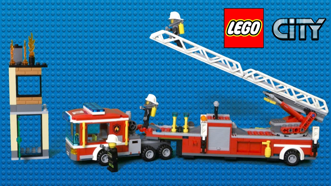 lego ladder fire truck