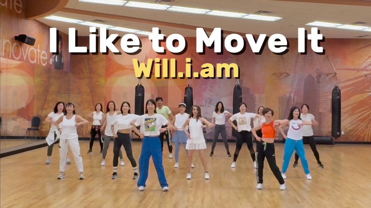 I like to move it | Will.i.am | Madagascar | Zumba | Easy dance ...