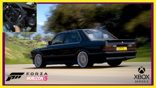 BMW M5 1988 | FORZA HORIZON 5 | XBOX SERIES X | VOLANTE LOGITECH G923