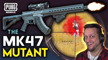MK47 MUTANT - AR or DMR? First Game with NEW WEAPON! PUBG Mobile