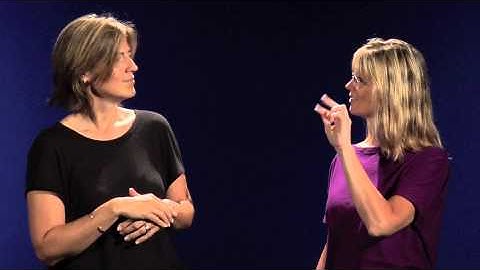 ASL I - Sign Variants Unit 1 Dialog