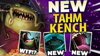 *NEW CHANGES* TAHM KENCH IS NOW AN OP TOP LANER (SUPPORT DEAD?) - League of Legends