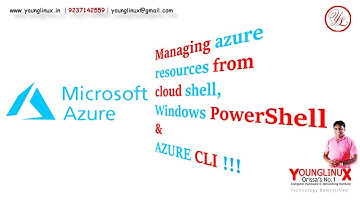 Managing Azure Resources: Cloud Shell, Windows PowerShell & AZURE CLI