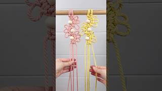 DIY Macrame Petal Pattern! 🌸