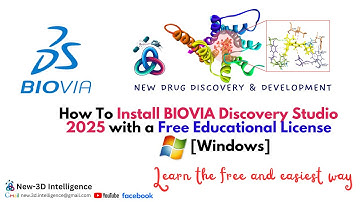 How To Install BIOVIA Discovery Studio 2025 with a Free Educational License [Windows]