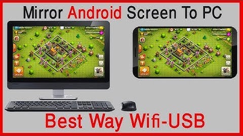How to Mirror/Record Your Android Screen To PC Screen | NO ROOT | Best Way Wifi-USB [Bangla]