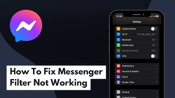 How To Fix Messenger Filter Not Working (Full Guide)