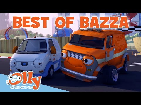 Best Of Bazza 🚚❤️ | #compilation | Transport for Kids | Cars for Kids | @OllyTheLittleWhiteVanShow