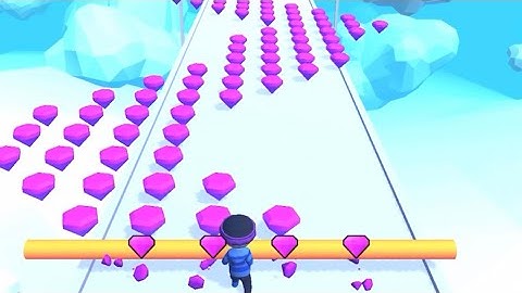 Roof Rails Gameplay Walkthrough iOS, Android Mobile Game All Levels 1-5