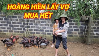 Nóng. Hoàng Hiền mua hết Đàn Gà còn lại nhà cô Toán tí hon để Lấy Vợ. Hoàng Hiền