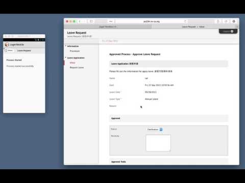 joget Workflow Demo by Kimman Lui