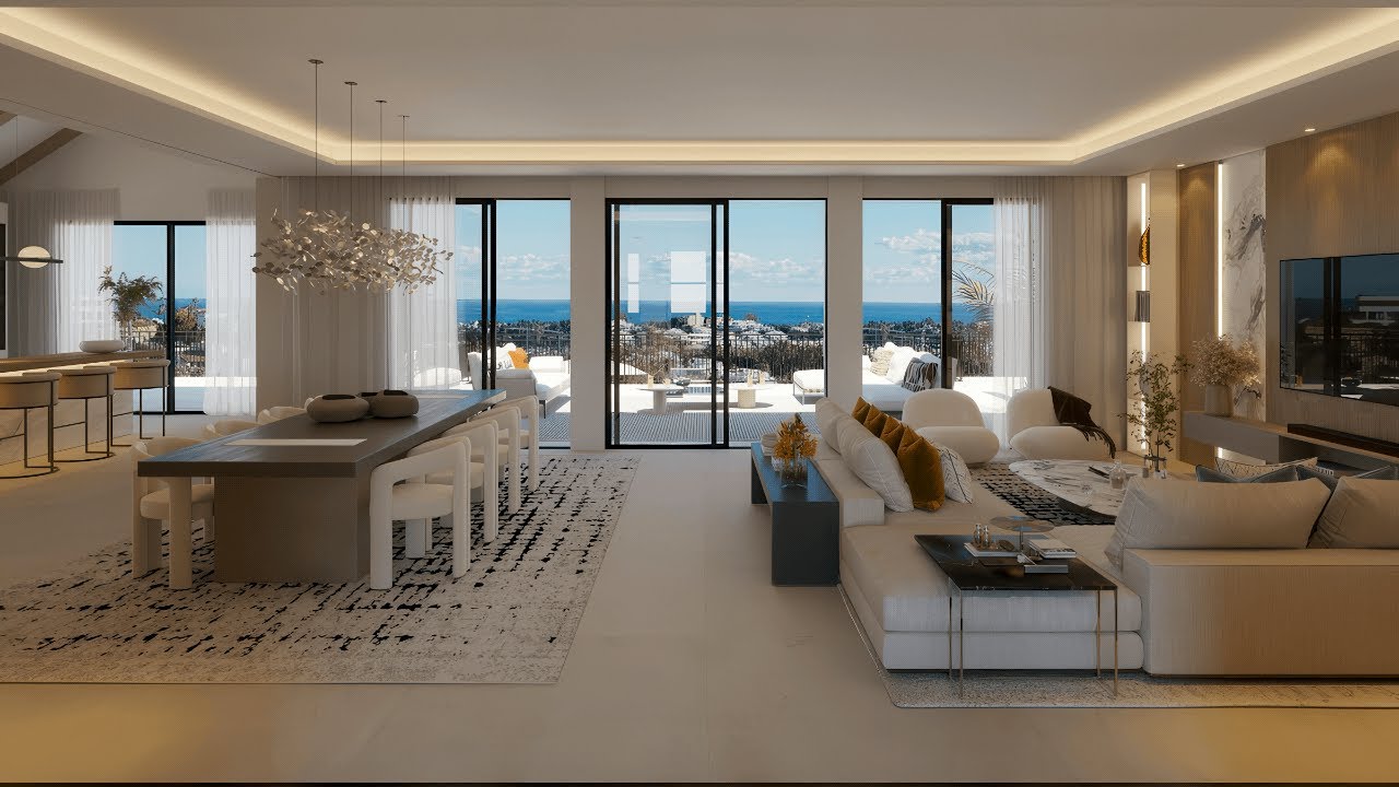 4.995.000€ Sea Views Villa Marbella 5 min Puerto Banus DV2854