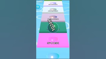 1024K Ball Run Infinity 2048K #androidgame #iosgameplay #gaming #shorts