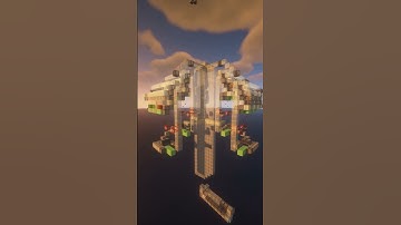 Orbital Laser TNT Cannon  ||  #minecraft #trending #shorts