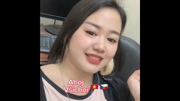 Tiếng Séc 🇨🇿cho người mới bắt đầu. Học tiếng 🇨🇿 cùng Amy-bông 🌷nhỏ suýt ham học nhé.