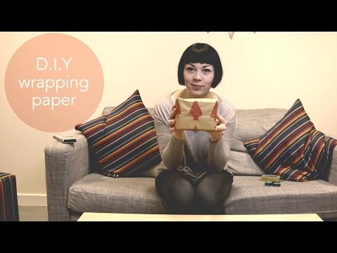 How to Make Your Own Wrapping Paper