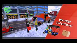 Tuk Tuk Auto Taxi driver and oil delivery On the streets of Paris 3D | Android Gameplay | Review