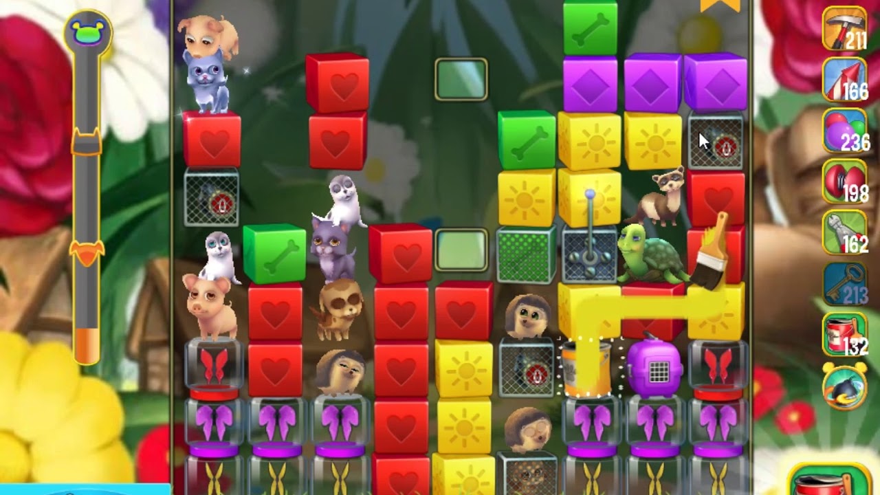 Pet Rescue Saga level 3344 no boosters ►TOBIAS DEAMON◄