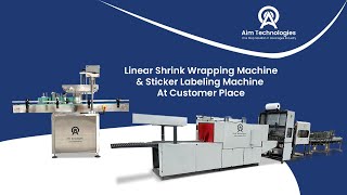 Sticker Labeling | Linear Shrink Wrapping Machine | Fully Automatic Water Bottling Project