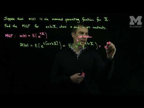 The Moment Generating