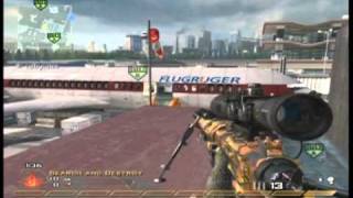 MW2 SnD Quickscoping 5 in One round and Dirty Collateral
