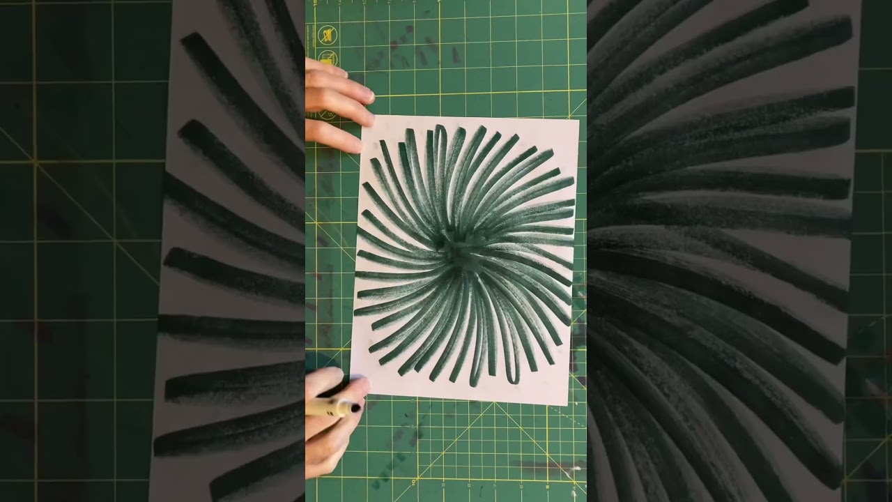 Эпично!!⭐️Рисунок маркером для художественного челленджа🖤🖤🖤