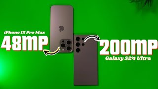 Ultimate Camera Test: Galaxy S24 Ultra vs iPhone 15 Pro Max