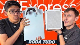 Montamos o MINI PC GAMER BARATO do ALIEXPRESS QUE RODA TUDO 🤑