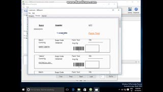 DBReport Example: Import and chk changes