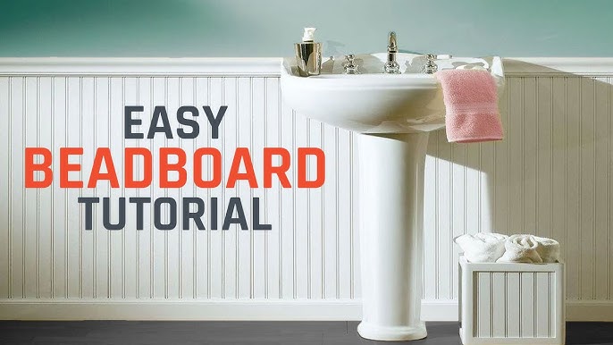 How to Install Beadboard Paneling - Pine and Prospect Home