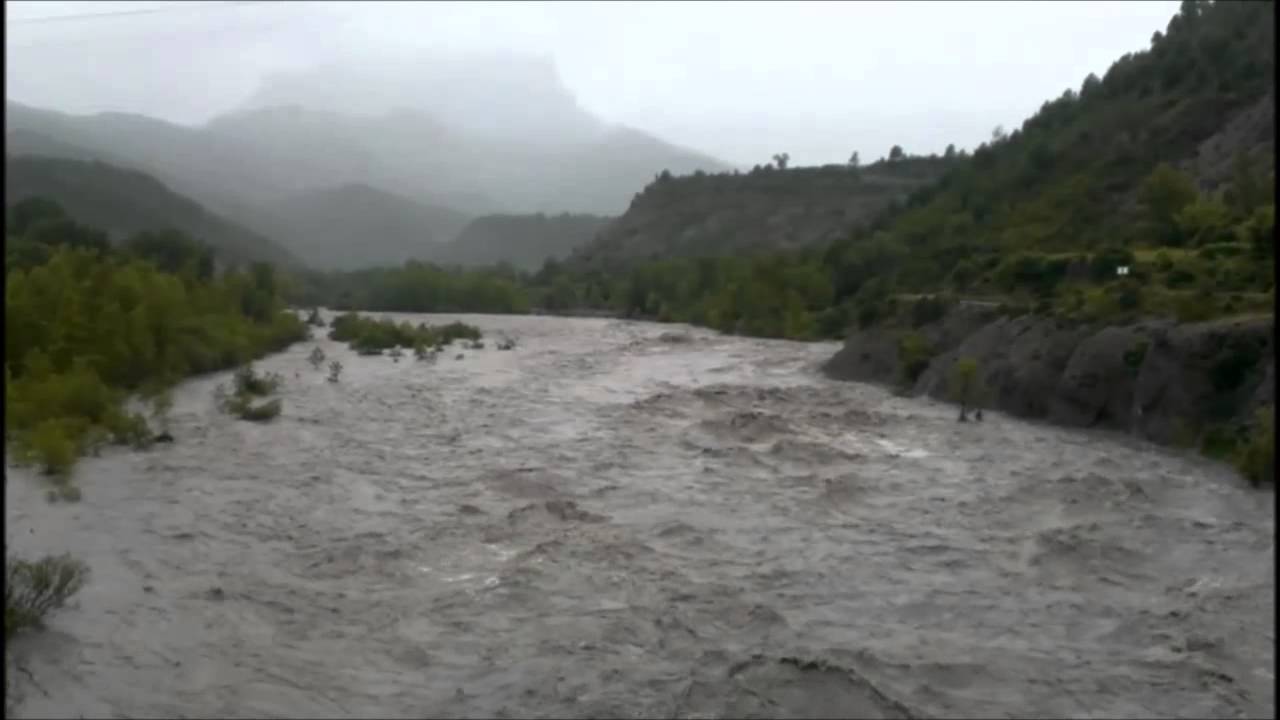 A Flood in The Upper River Cinca (June 2013)