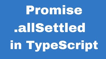 Promise.allSettled in TypeScript