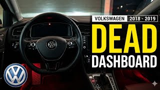 VW Dashboard Black Screen Instrument Cluster Fix Explained 