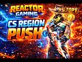 🔥 Clash Squad Region TOP 1 Push New SEASON Live 😱 | CS Rank Push | Free Fire MAX