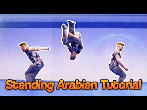Standing Arabian Tutorial (Back Flip 180) | Fraser Malik How to