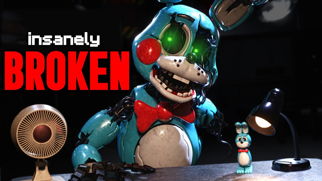 EVERYONE IS BROKEN IN THIS FNAF GAME - YouTube