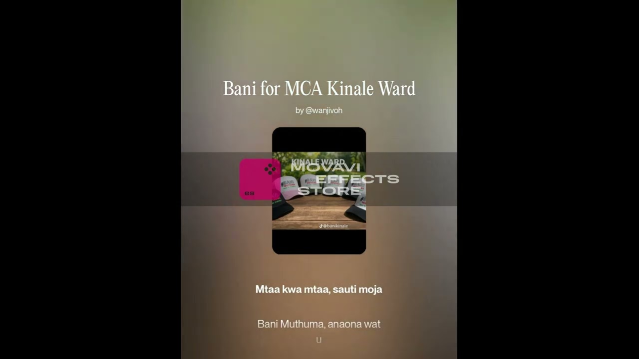 bani 4 Mca Mix  mastered by Wanjivoh
