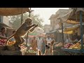 Fight between a monkey and a dog