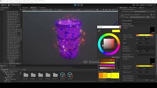 Magical Polygon Props | Unity 3d models with Revealing fx for games | Asset store #3d #shader #unity