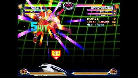 MvC2: Cammy + Hulk AAA 78% Sequence