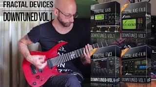 Fractal Audio AXE-FX III / AXE-FX II  / AX8 / FM3 / FM9 Patches | DownTuned vol1 | 3 Cover Demo
