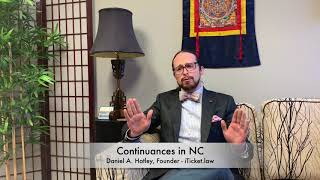 Continuances in North Carolina