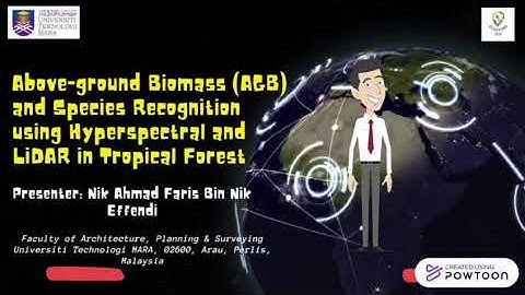 above-ground Biomass (AGB) and species Recognition using Hyperspectral and LiDAR in Tropical Forest